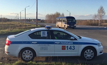 Сотрудники ГАИ поймали пьяного водителя автобуса под Челябинском