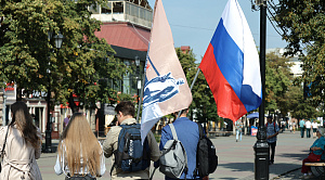 Челябинца задержали за похищенный со столба флаг РФ