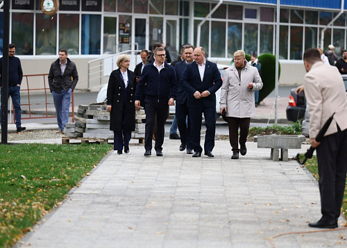 Текслер оценил в Озерске реализацию проекта, победившего на конкурсе Минстроя