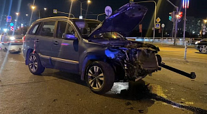 Мотоцикл разорвало при столкновении с Chery Tiggo в Челябинске