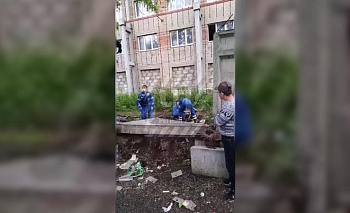 В Челябинске бетонная плита рухнула на подростка 