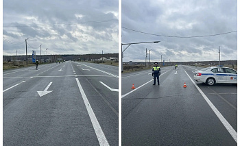 Дорогу под Челябинском частично перекрыли из-за велогонки