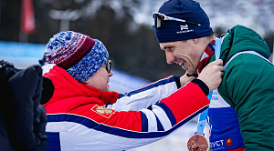 Алексей Текслер наградил победителей Спартакиады в ски-кроссе и биатлоне