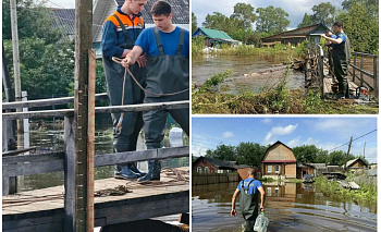 Еще 38 домов освободились от воды в Верхнем Уфалее
