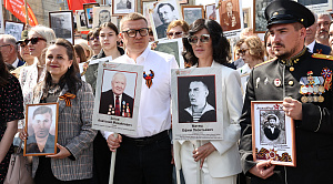 Алексей Текслер рассказал о деде-фронтовике и пригласил земляков к онлайн-шествию