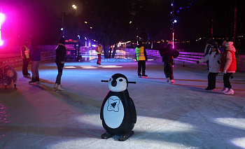 Каток в парке Челябинска перестанет работать из-за лютых морозов
