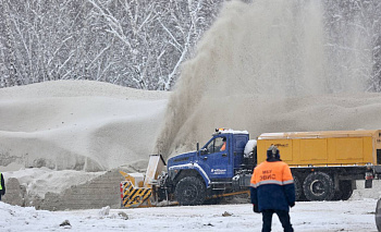 В Челябинске придумали способ сделать снегосвалку более вместительной