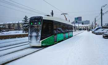 В Челябинске из-за ДТП закрыли движение трамваев возле депо