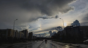 Челябинцы сфотографировали летнее гало в небе над городом