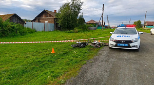 Подростки пострадали при столкновении питбайков в Челябинской области