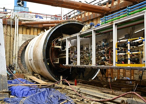 В Челябинске построили 130 метров тоннеля метротрамвая «Север – Юг»