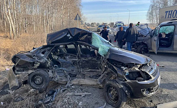 Пенсионера раздавило во время массового ДТП под Челябинском