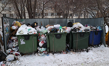 Весна нарушила график вывоза ТКО в Челябинской области