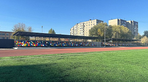 Новые трибуны для болельщиков появились в челябинском спорткомплексе «Лидер»