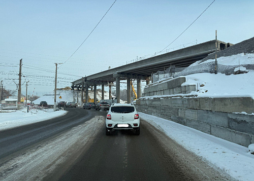 Путепровод в челябинском Новосинеглазово намерены сдать к осени 2026 года