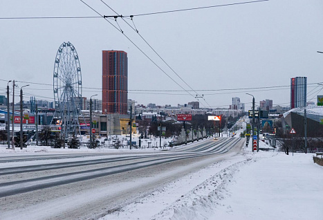 Челябинский фотограф показал опустевший город утром 1 января