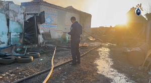 В СК назвали причину пожара с двумя погибшими в Челябинской области