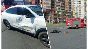 Два человека пострадали в ДТП с Haval и электровелосипедом в Челябинске