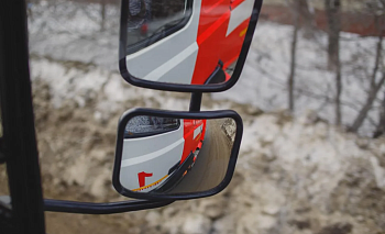 В Челябинской области загорелся рейсовый автобус с пассажирами