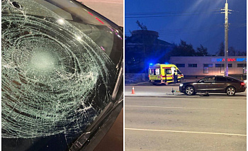 Водитель Audi сбил выехавшего на переход челябинца на электросамокате