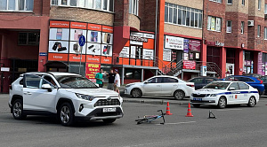 В ГАИ рассказали подробности ДТП с велосипедистом в центре Челябинска
