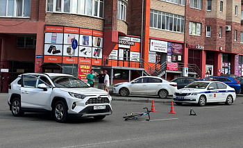 В ГАИ рассказали подробности ДТП с велосипедистом в центре Челябинска