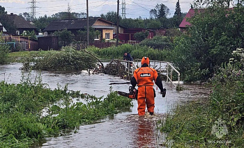 Более 30 детей спасли из потопа в Верхнем Уфалее