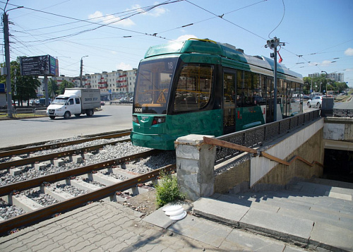 В Челябинске открыли движение трамваев по улице Кирова