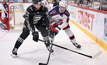 Челябинский «Трактор» уступил столичному «ЦСКА»