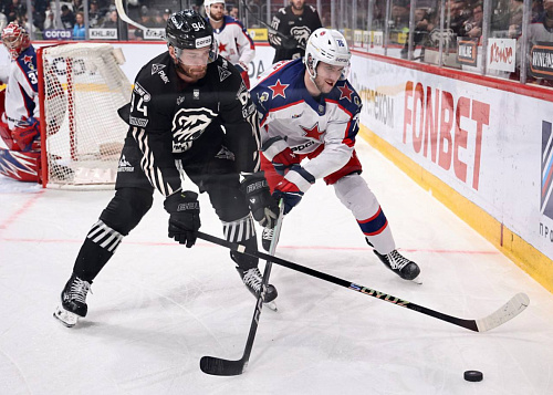 Челябинский «Трактор» уступил столичному «ЦСКА»