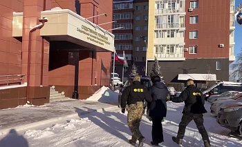 Появилось видео задержания начальника отдела ГУФСПП Челябинской области