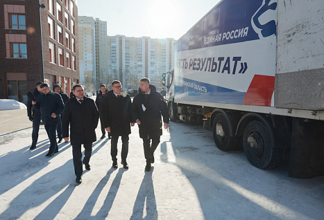 Владимир Якушев и Алексей Текслер отправили гуманитарный груз на 7,8 тонн в ДНР