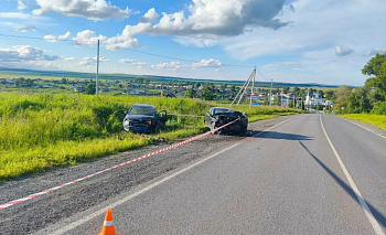 В мощном ДТП под Саткой пострадали пять человек, включая детей