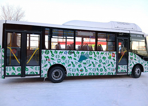 Новые автобусы запустили из Челябинска в Красноармейский район