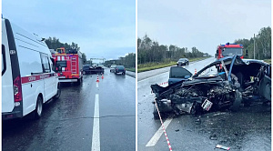 Парень на машине без номеров устроил автокатастрофу под Челябинском
