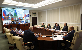 Алексей Текслер доложил полпреду Артёму Жоге о подготовке к отопительному сезону
