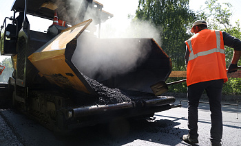Дорогу на улице Клайна в «Парковом» сдадут к октябрю