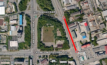 По улице Каслинская в Челябинске два дня будет ограничен проезд